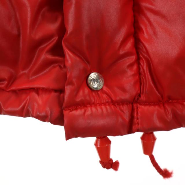 モンクレール 80s 90s フランス製 オールド アシックス ダウンジャケット S レッド MONCLER メンズ