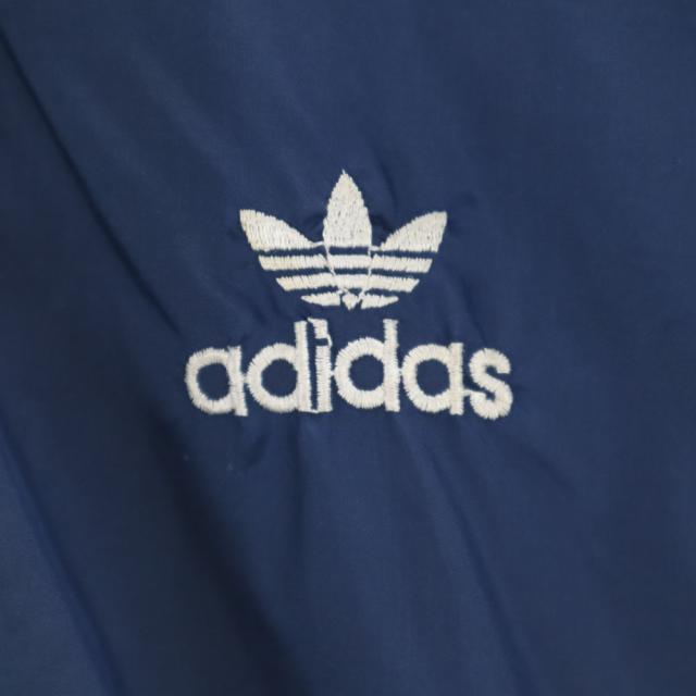 アディダス 70s ヴィンテージ デサント製 トレフォイルロゴ ナイロンジャケット ネイビー adidas メンズ_7