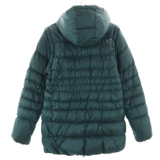 ビームス ゴルフ 2way フード付き ダウンジャケット M モスグリーン