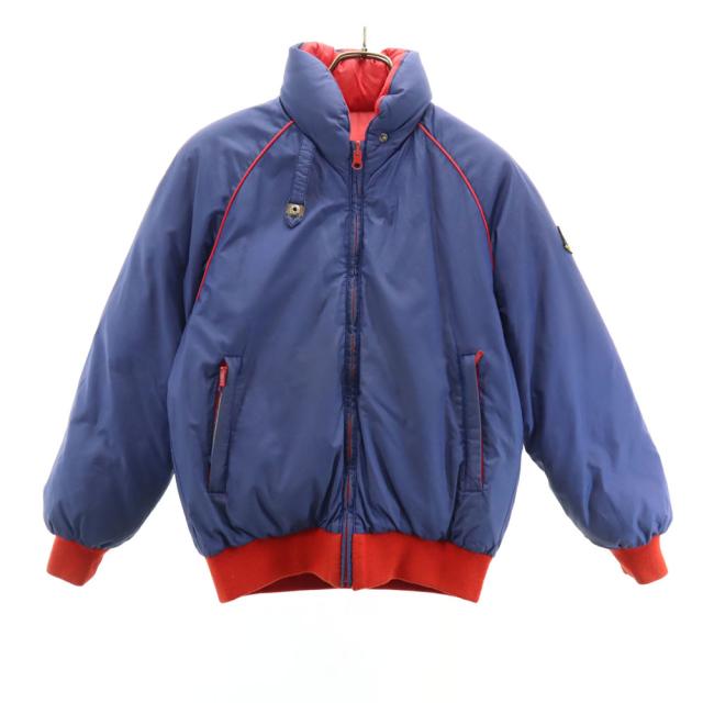 モンクレール 80s 90s リバーシブル オールド アシックス ダウンジャケット M ネイビー MONCLER レディース 5,330円