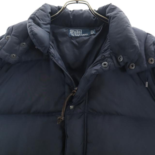 ポロバイラルフローレンジャケットLサイズネイビー Polo by Ralph Lauren ポロバイラルフローレン ダウンジャケット