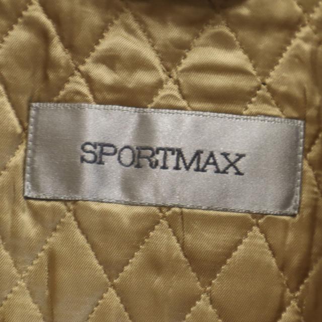 SPORTMAX スポーツマックス イタリア製 ウールブレンド ロングコート  