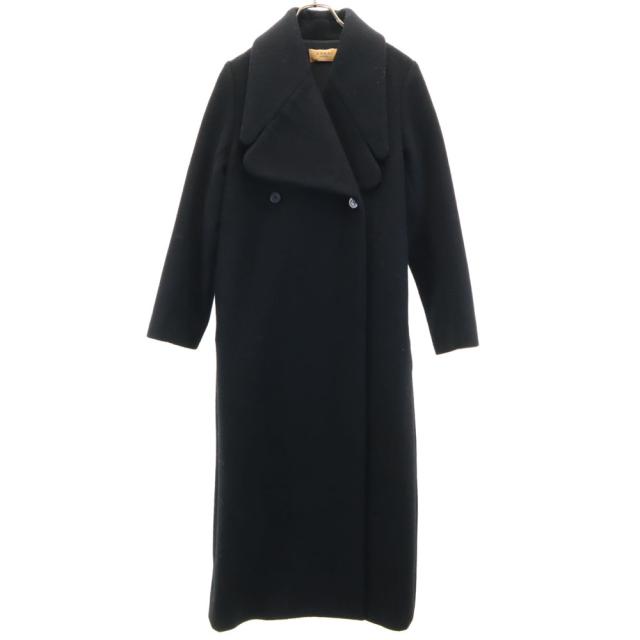 AMERI UNDRESSED アメリ ウールブレンド ダンボカラー コート M 黒 レディース