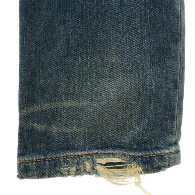 BALMAIN バルマン 日本製 バイカー デニムパンツ ｗ28 ブルー メンズの通販は