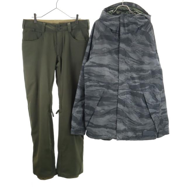 Burton カモフラージュ スノーボードジャケット パンツ L 【公式通販】