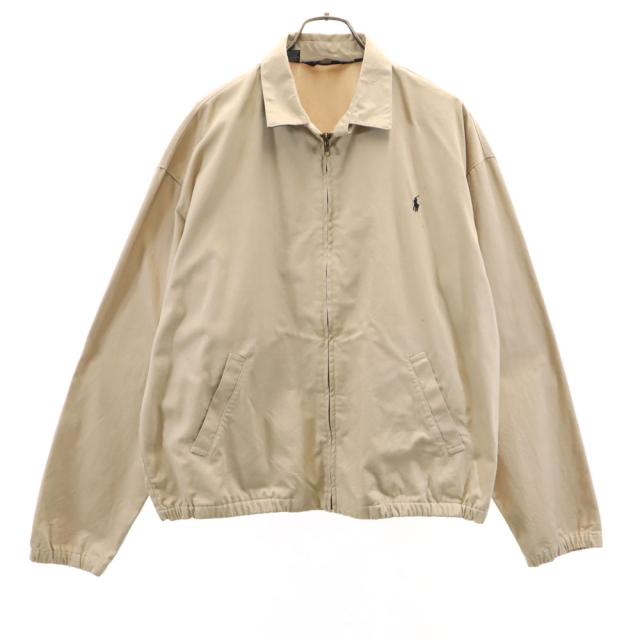 Polo by Ralph Lauren ポロバイラルフローレン 90s オールド  USA製 スイングトップ L ベージュ チンストラップ メンズの通販は