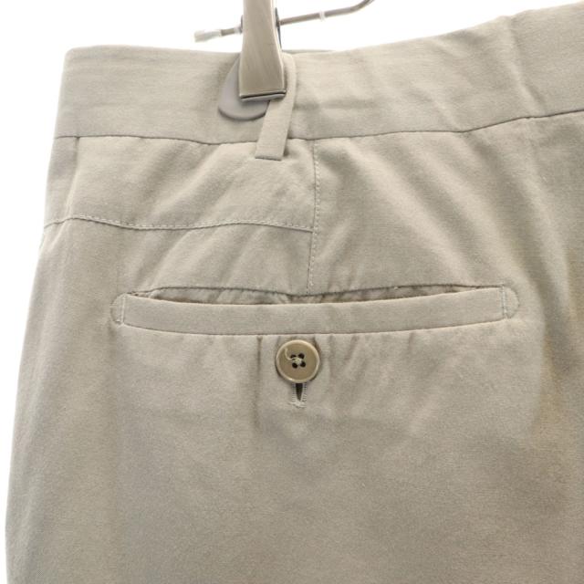 HERMES エルメス イタリア製 コットンパンツ グレー メンズ_2