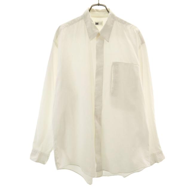 MIYAKE DESIGN STUDIO ミヤケデザインスタジオ 90s オールド 長袖 シャツ ホワイト メンズ
