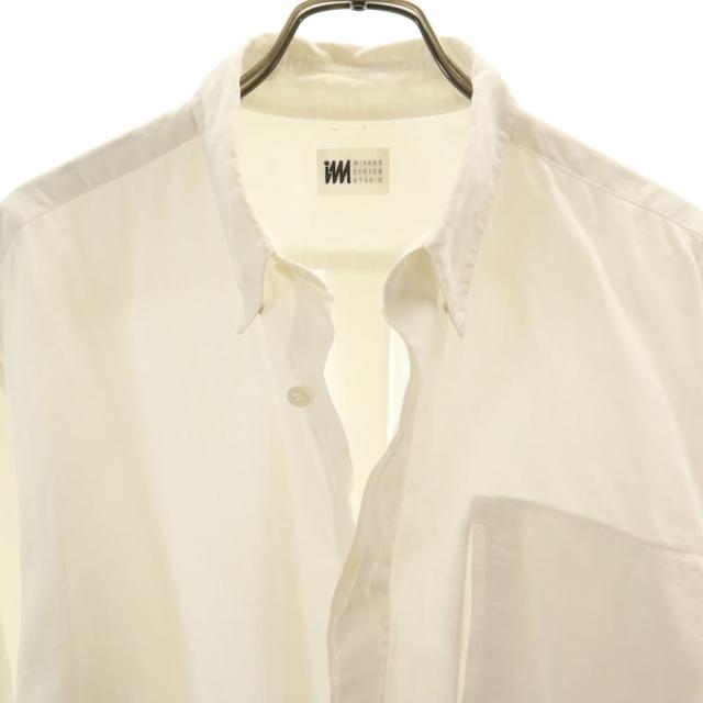 MIYAKE DESIGN STUDIO ミヤケデザインスタジオ 90s オールド 長袖 シャツ ホワイト メンズ_7