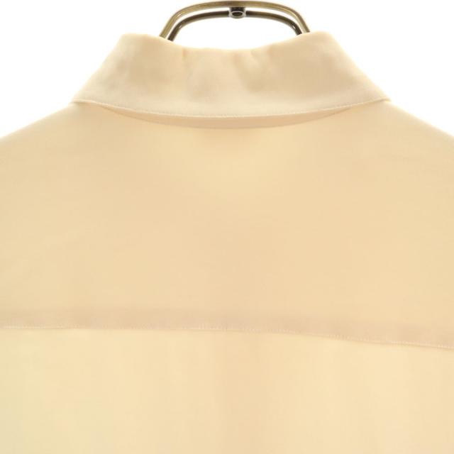 HERMES エルメス フランス製 シルクブレンド オールド 長袖 シャツ 38