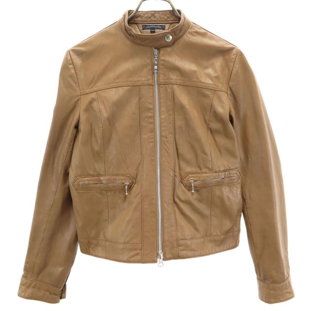 TOMMY HILFIGER トミーヒルフィガー 山羊革 ゴートレザー シングル