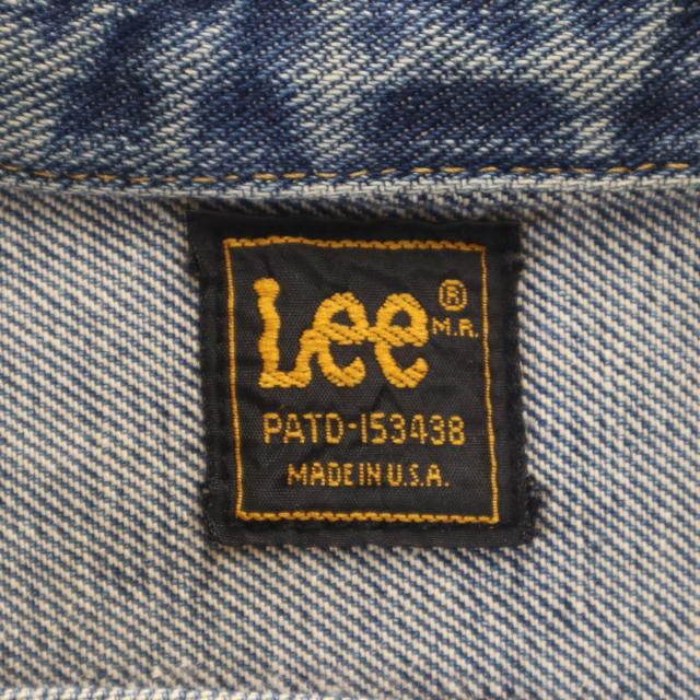 Lee リー 80s USA製 ヴィンテージ デニムジャケット ウォッシュブルー ジージャン トラッカー レディース Lee リー 80s USA製 ヴィンテージ デニムジャケット ウォッシュブルー