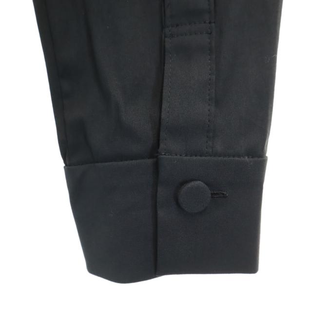 FOXEY フォクシー 日本製 長袖 ドレスシャツ 38 ブラック レディースの