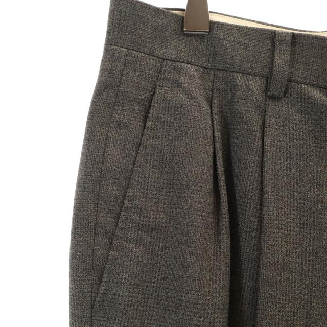 90s Christian Dior シングルセットアップスーツ 茶色/JW96 DIOR(ディオール) シルク混セットアップスーツ633C720A3870