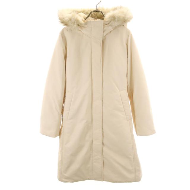 UNIQLO ユニクロ ハイブリッド ダウンコート S アイボリー