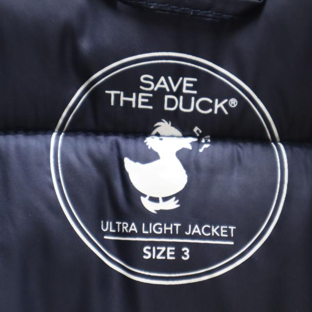 SAVE THE DUCK セーブザダック 中綿コート 3 ネイビー レディース_7