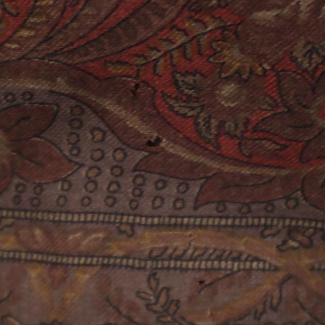 ETRO エトロ イタリア製 総柄 ミモレ丈 タイトスカート 42 パープル レディース