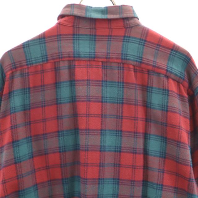 L.L.Bean エルエルビーン 80s ヴィンテージ USA製 チェック柄 長袖 