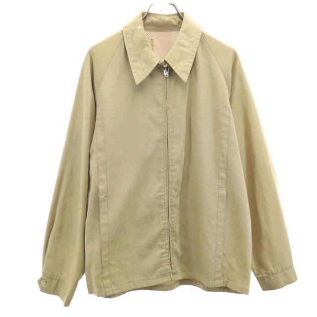VINTAGE ヴィンテージ 50s 60s Lightningジップ ドリズラー ジャケット ベージュ スイングトップ メンズ