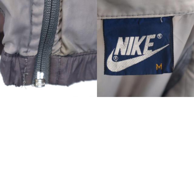 NIKE ナイキ 80s 紺タグ ヴィンテージ トラックジャケット M グレー