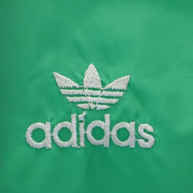 adidas アディダス 70s ヴィンテージ デサント製 ナイロンジャケット S グリーン メンズ_7