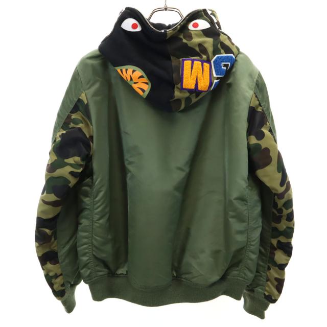 A BATHING APE MA-1ジャケット カモフラージュ 最終値下げ A BATHING