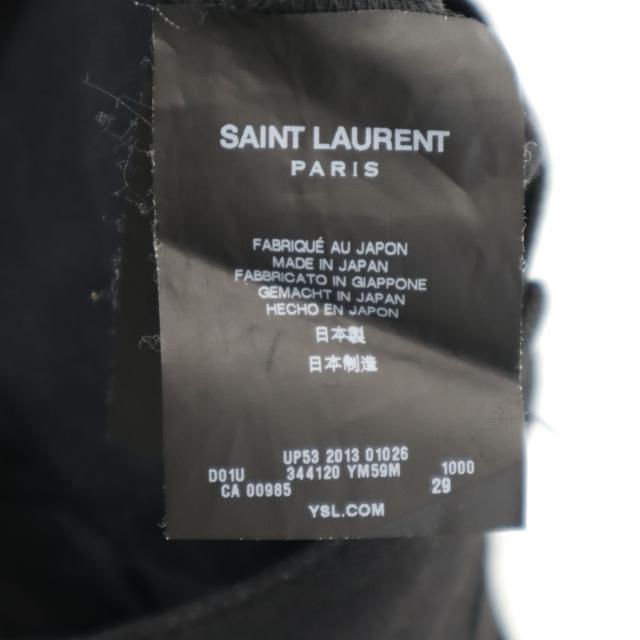 SAINT LAURENT サンローラン 日本製 デニムパンツ ｗ29 ブラック メンズ サンローラン デニム w29 SAINT LAURENT サンローラン 日本製 デニム