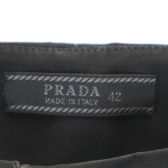 PRADA プラダ イタリア製 ナイロンパンツ 42 ブラック レディース