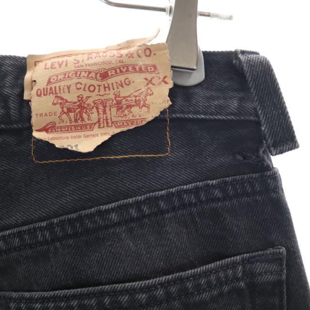 Levi’s リーバイス 90s 501 USA製 ストレートデニムパンツ W29 ブラック ジーンズ メンズ_3