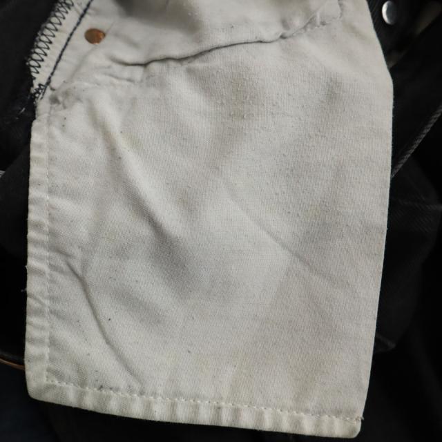 Levi’s リーバイス 90s 501 USA製 ストレートデニムパンツ W29 ブラック ジーンズ メンズ_9