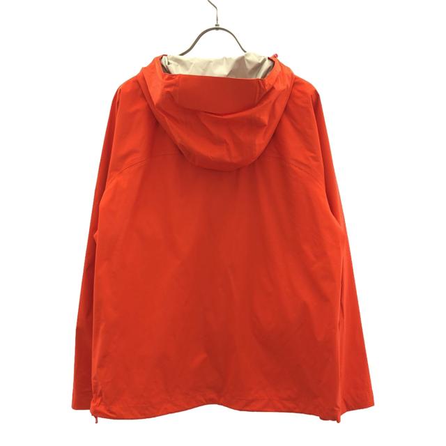 Mammut マムート ロゴ刺繍 長袖 マウンテンパーカー S オレンジ系 収納