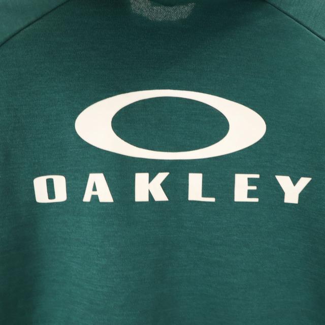 OAKLEY オークリー 長袖 ジップパーカー L（160） グリーン キッズの