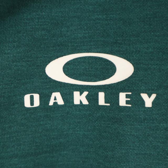 OAKLEY オークリー 長袖 ジップパーカー L（160） グリーン キッズの