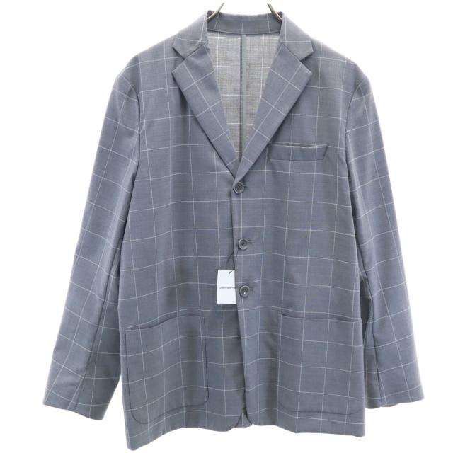 未使用 uniform experiment ユニフォームエクスペリメント 20SS ウィンドウペンチェック 3B テーラードジャケット ポケッタブル メンズ