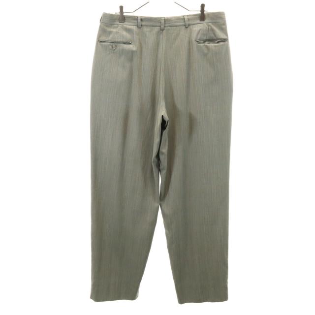 VINTAGE ヴィンテージ 70s チェック柄 スラックスパンツ グレー タック メンズ VINTAGE ヴィンテージ 70s チェック柄 スラックスパンツ グレー タック