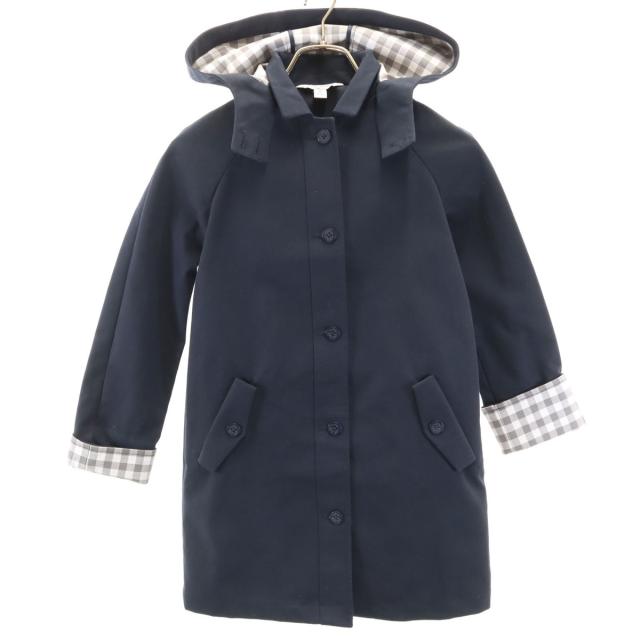 Brooks Brothers ブルックスブラザーズ コート M ネイビー キッズ