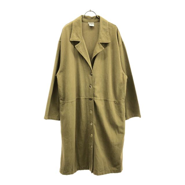 OLD オールド 90s USA製 ロングコート XL ベージュ レディース