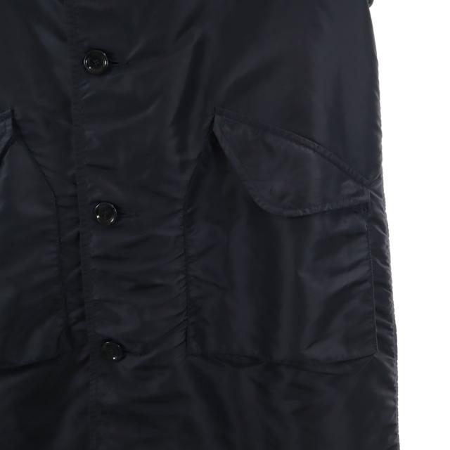 45R フォーティファイブアール 日本製 フーデッド ステンカラーコート