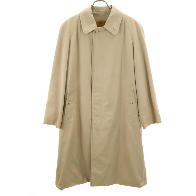 バーバリーズ　ステンカラーコート　ライナー付き　ノバチェック　カーキ　ロング