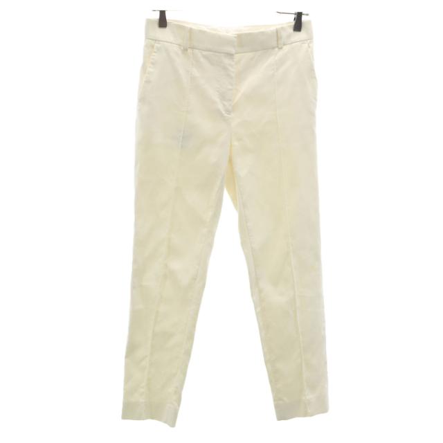 CELINE セリーヌ イタリア製 スリムパンツ 34 アイボリー レディース