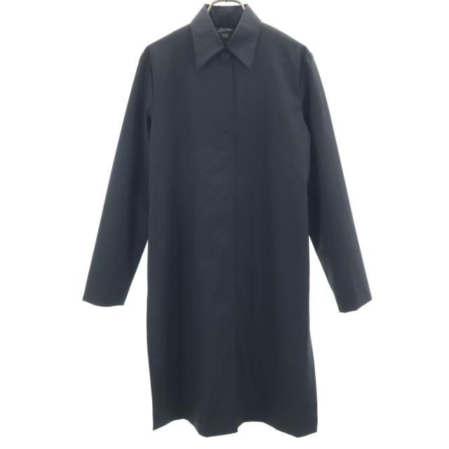 JEAN PAUL GAULTIER ジャンポールゴルチェ FEMME 日本製 長袖 ロングワンピース 40 ブラック系 レディース