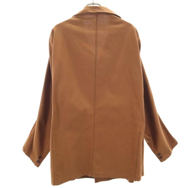 VINTAGE ヴィンテージ 70s オープンカラー ワークジャケット ブラウン