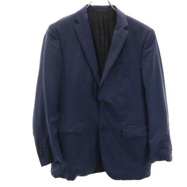 BLACK LABEL CRESTBRIDGE ブラックレーベルクレストブリッジ 日本製 ウール100％ テーラードジャケット 36R ネイビー 三陽商会 メンズ