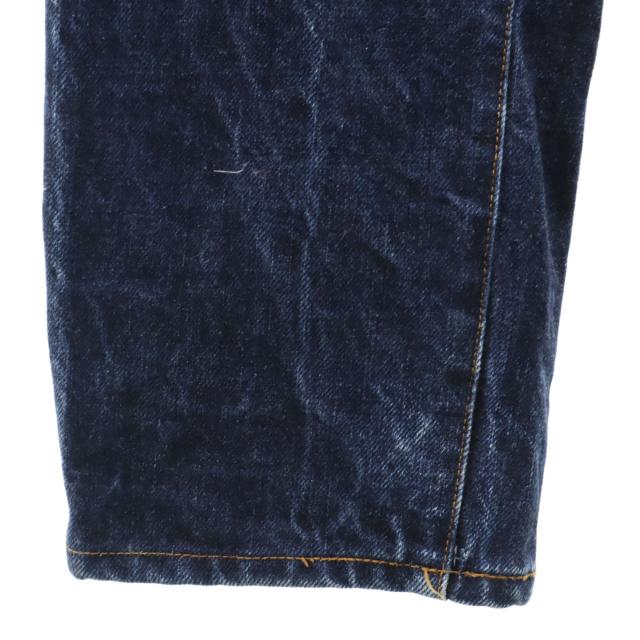 KOJIMA GENES OVER ALLS 児島ジーンズ ストレートデニムパンツ W30 インディゴブルー メンズ_5
