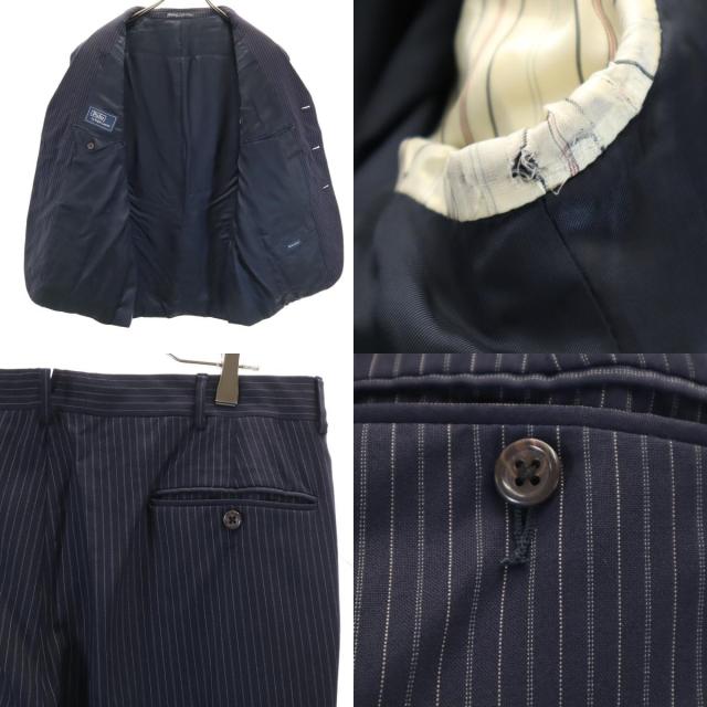 ポロバイラルフローレン イタリア製 スーツ セットアップ ストライプ 3