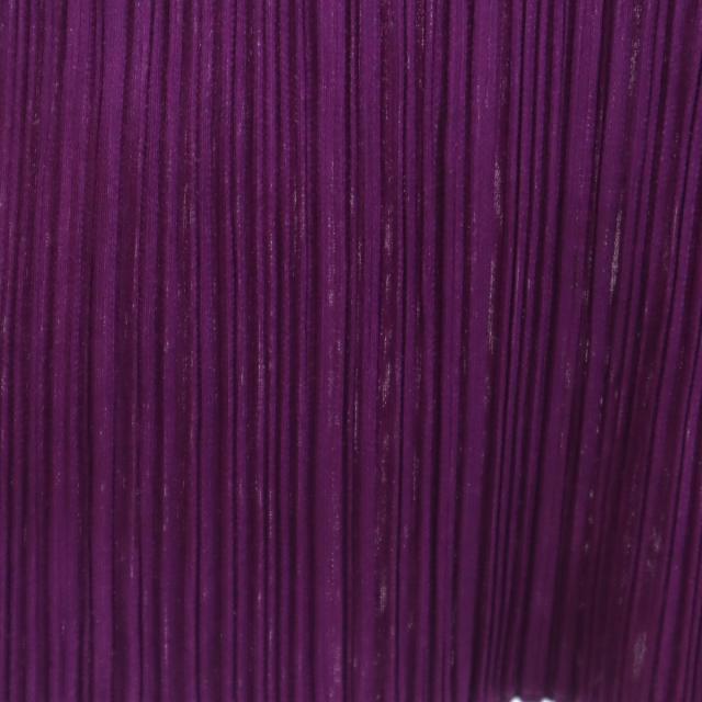 PLEATS PLEASE プリーツプリーズ 日本製 長袖 プリーツ カットソー 3 パープル レディース_6