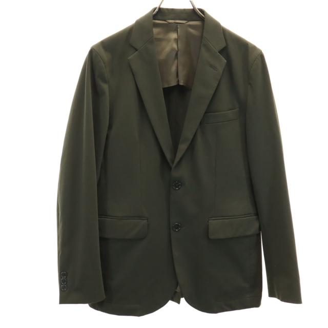 green label relaxing グリーンレーベルリラクシング テーラードジャケット M カーキ メンズ