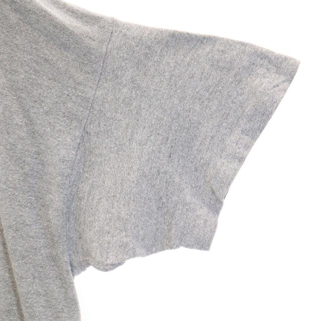 Champion チャンピオン 70s ヴィンテージ USA製 バータグ後期 88/12 半袖 シングルステッチ 染み込みプリント Tシャツ XXL グレー メンズ_3