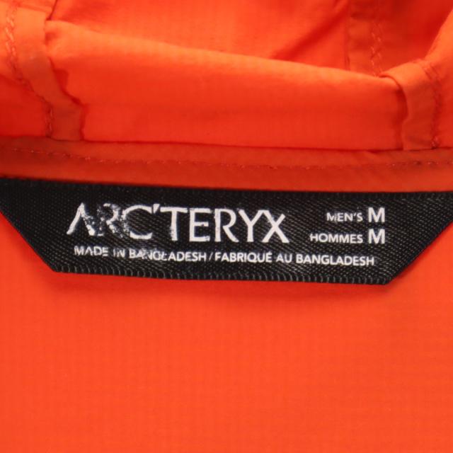 ARC’TERYX アークテリクス ナイロンジャケット M オレンジ フーディー アウトドア 13624-66123-10/13 メンズ_6