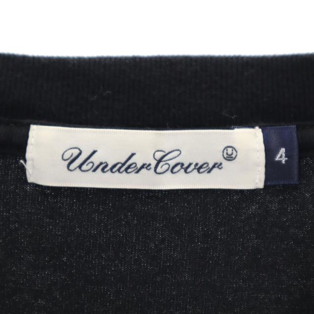 UNDERCOVER アンダーカバー 日本製 ニコちゃん 半袖 プリント Tシャツ 4 ブラック メンズ_6